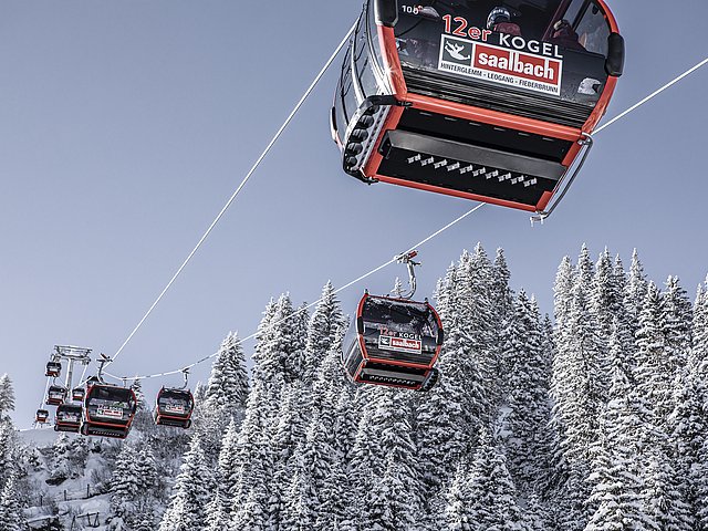 Saalbach im Winter