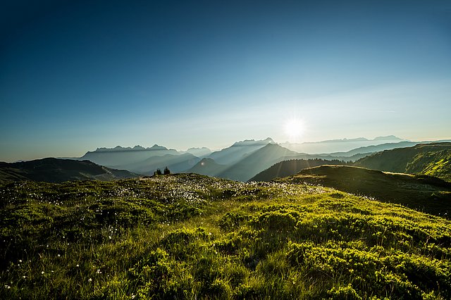 Landschaft Saalbach